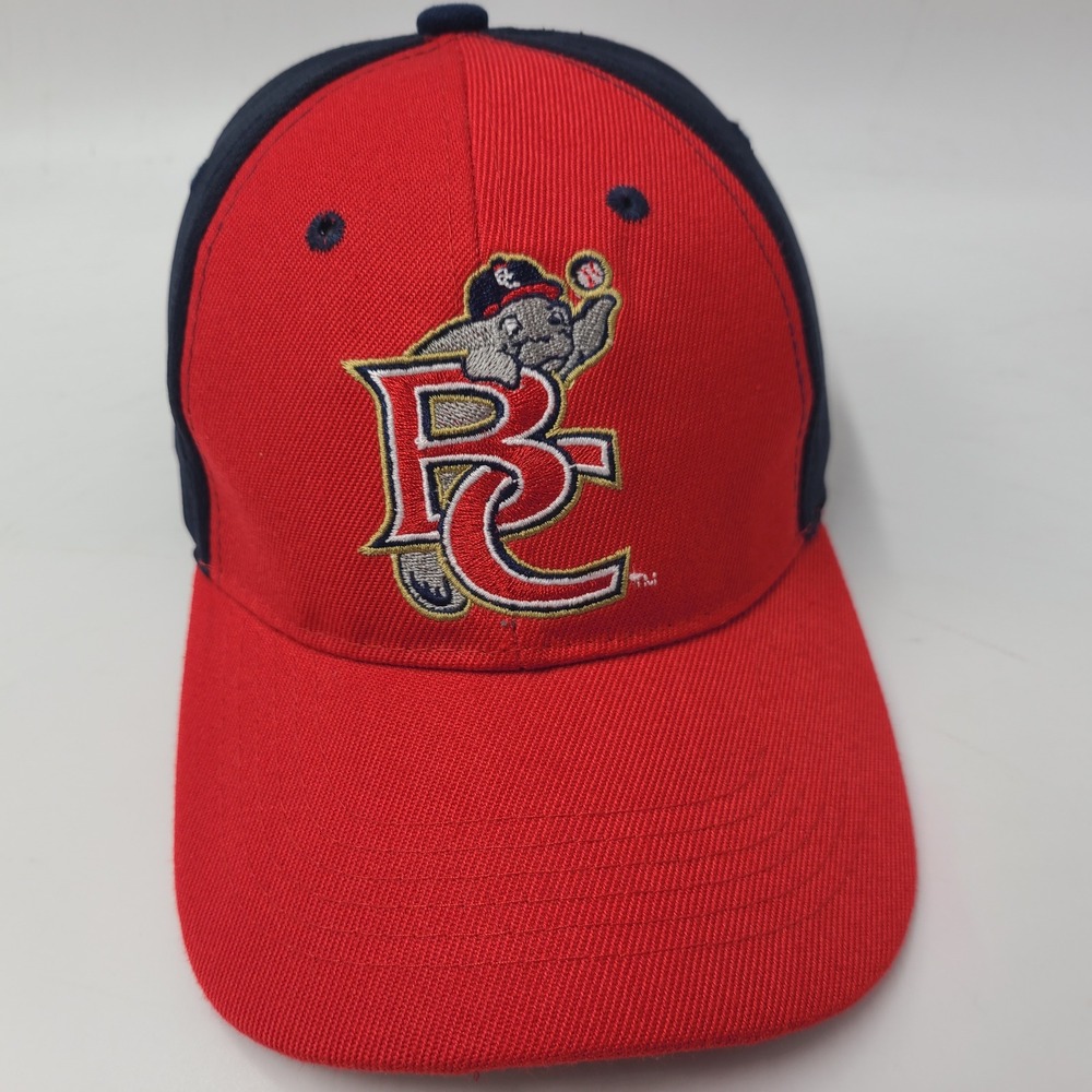 Brevard County Manatees Hat Adjustable Red Blue MiLB Baseball Logo SGA Men